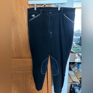 Women's Black Riding Pants